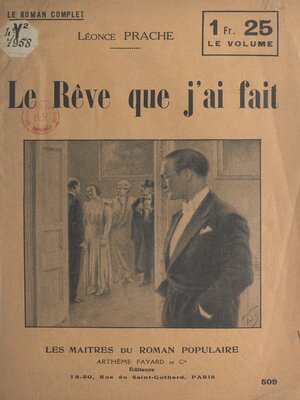cover image of Le rêve que j'ai fait